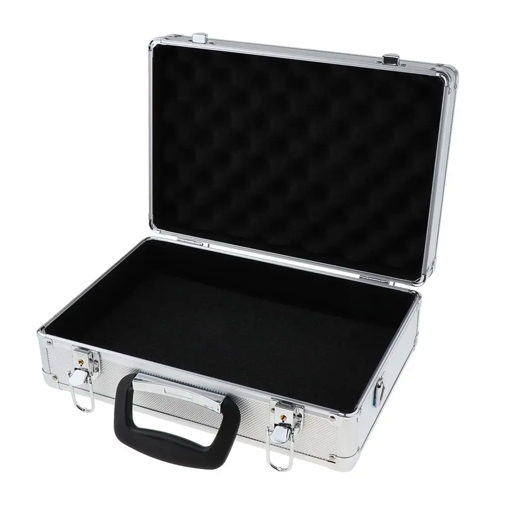 Waterproof Hard Case Aluminum for JR FUTABA FLYSKY RC Transmitter 35x23x12cm