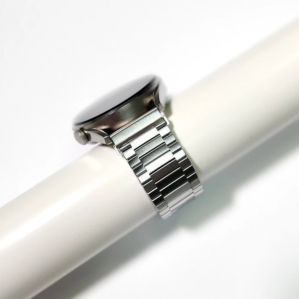 الفولاذ المقاوم للصدأ المعادن Milanese حلقة حزام ل القطبية الحصباء X برو تيتان/فانتاج M2 متر المغناطيسي الفرقة استبدال حزام الساعات سوار