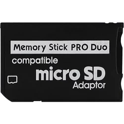 PSP SD Card Adapter, SD TF Card to Memory Stick PRO Duo MagicGate Card for PSP1000/2000/3000, PSP Slim, Camera