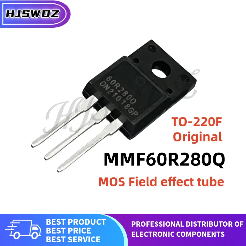 10-20PCS Original 100% New 60R280Q MMF60R280Q TO-220F 13A 650V N-channel MOS Field-Effect Transistor