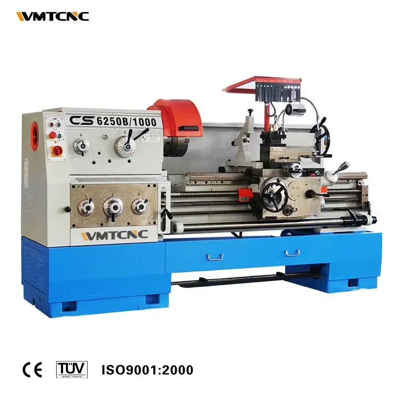 CS6250B 1000mm High Precision New Condition Manual Gap Bed Engine Lathe Machine From China for Metal Processing