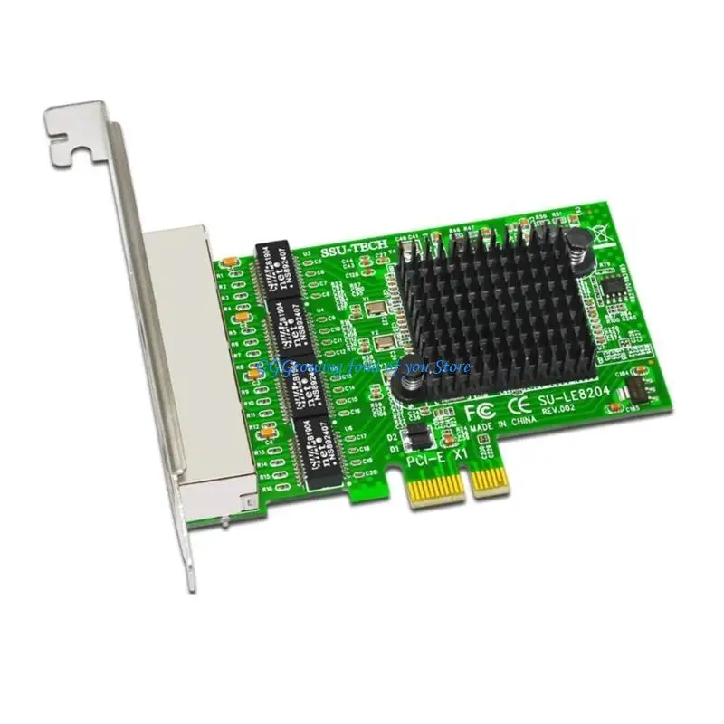 

H9EB 4-Port 1000Mbps PCI-E Card Gigabit- Card RTL8111H RJ45 Game Card PCIE LAN Adapter Card