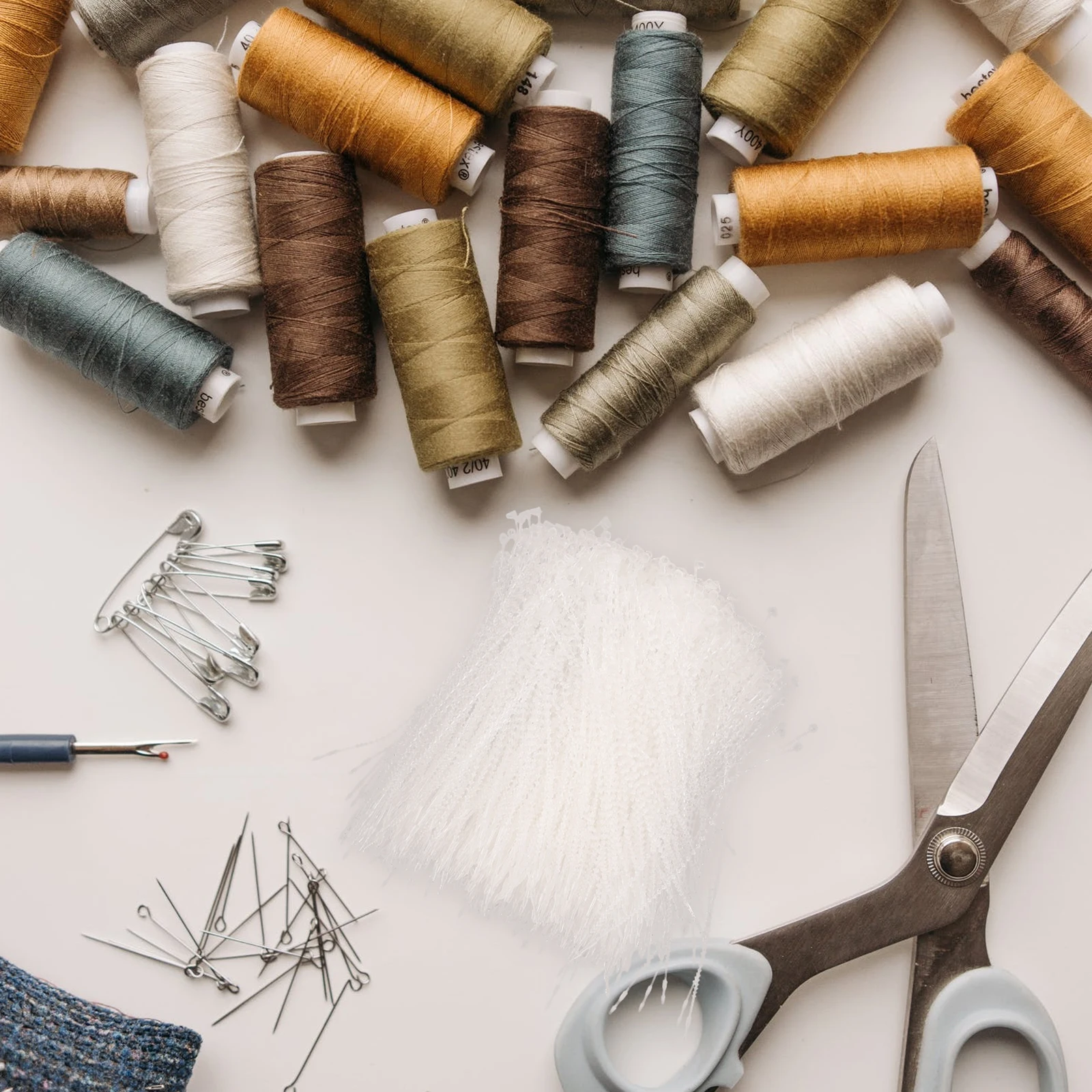 

1 set Plastic Tag Rope Fasteners for Clothing Store Display Price Logo Material Content Information Security Loop