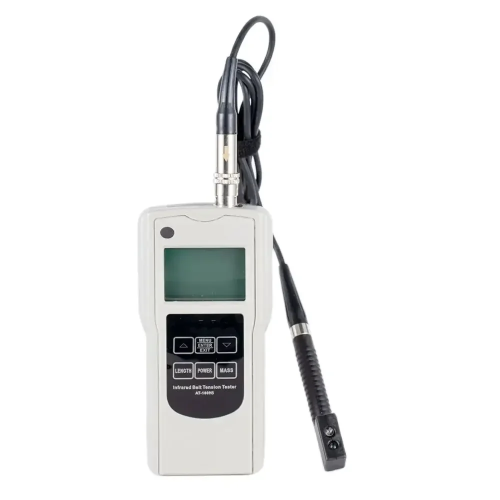 AT-180H5 infr Belt Tension Tester Meter Belt Tensiometer with Laser Sensor Measuring Range 10~500Hz