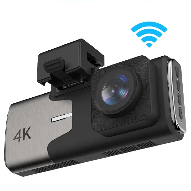 New 4K HD Car Driving Recorder with Dual Lens Front and Rear Camera with GPS