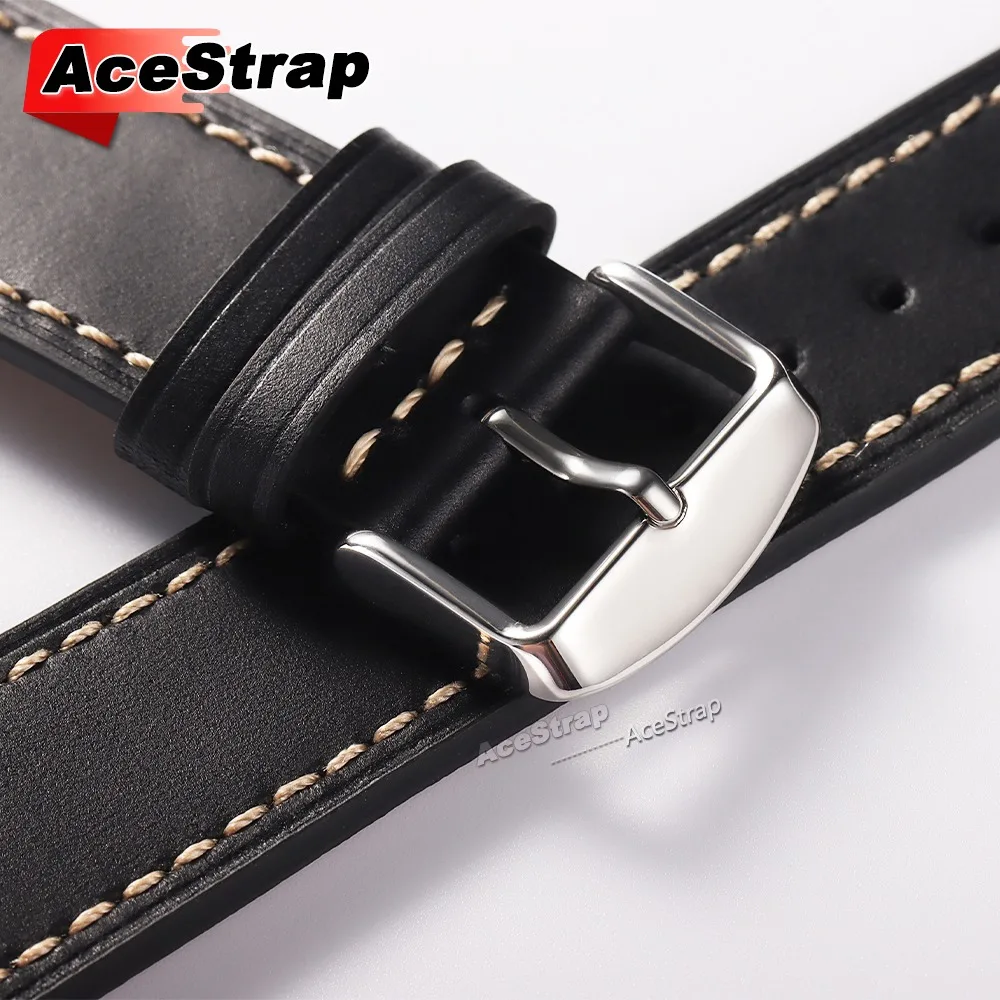 1/3/4pcs 14/16/18/20/22mm Watchbands Buckle Stainless Steel Pin Clasp 2mm Metal Button Silicone Leather Nylon Strap Watch Buckle - view 6
