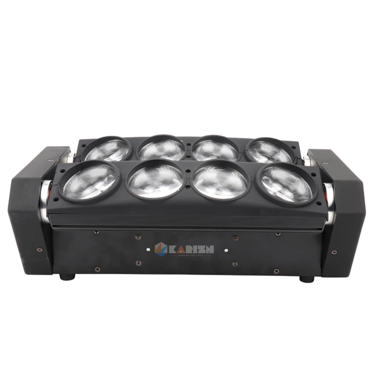 Imagem -04 - Led Moving Head Light com Flycase Controlador de Som Dmx512 Bom para dj Nightclub Party 8x10w Imposto Gratuito Pcs