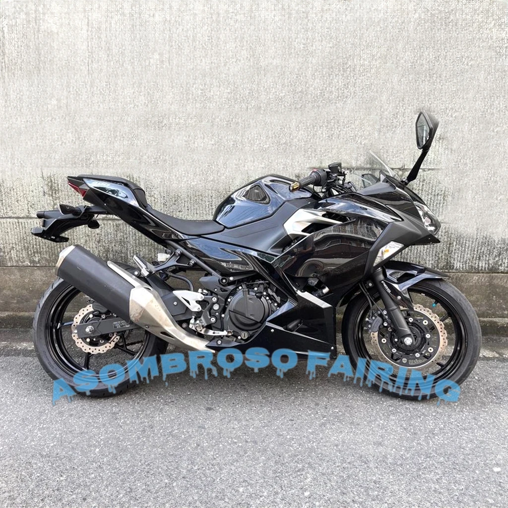 

Комплект обтекателей мотоцикла для KAWASAKI 2018-2019 2020 2021 2022 2023 24 NINJA 400 NINJA400 EX400, ремонт кузова, кузов спортивного велосипеда