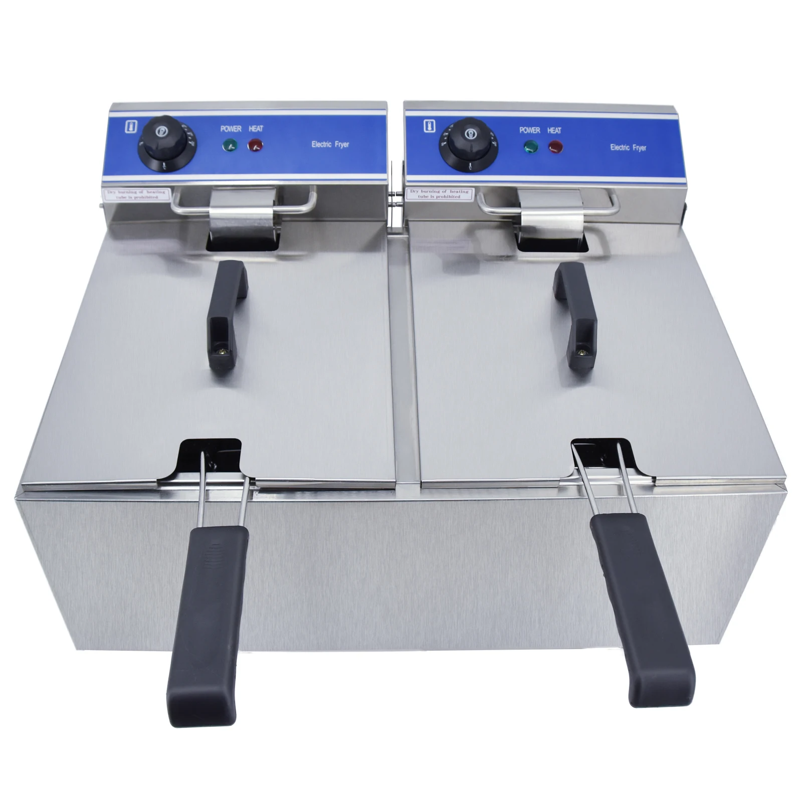

Hot New Electric Industrial Fryer 16L Electric Deep Fryer Stainless Steel For Chips Chicken