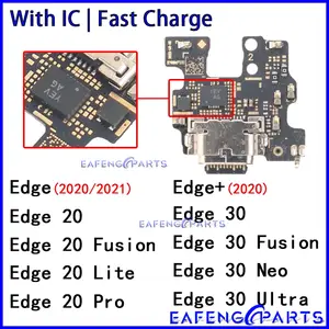 Bilashmart Usb Dock Charger Connector Motorola Moto Edge + 20 30 Fusion Plus Lite Pro Neo Ultra 2020 2021 Charging Board Flex Ports