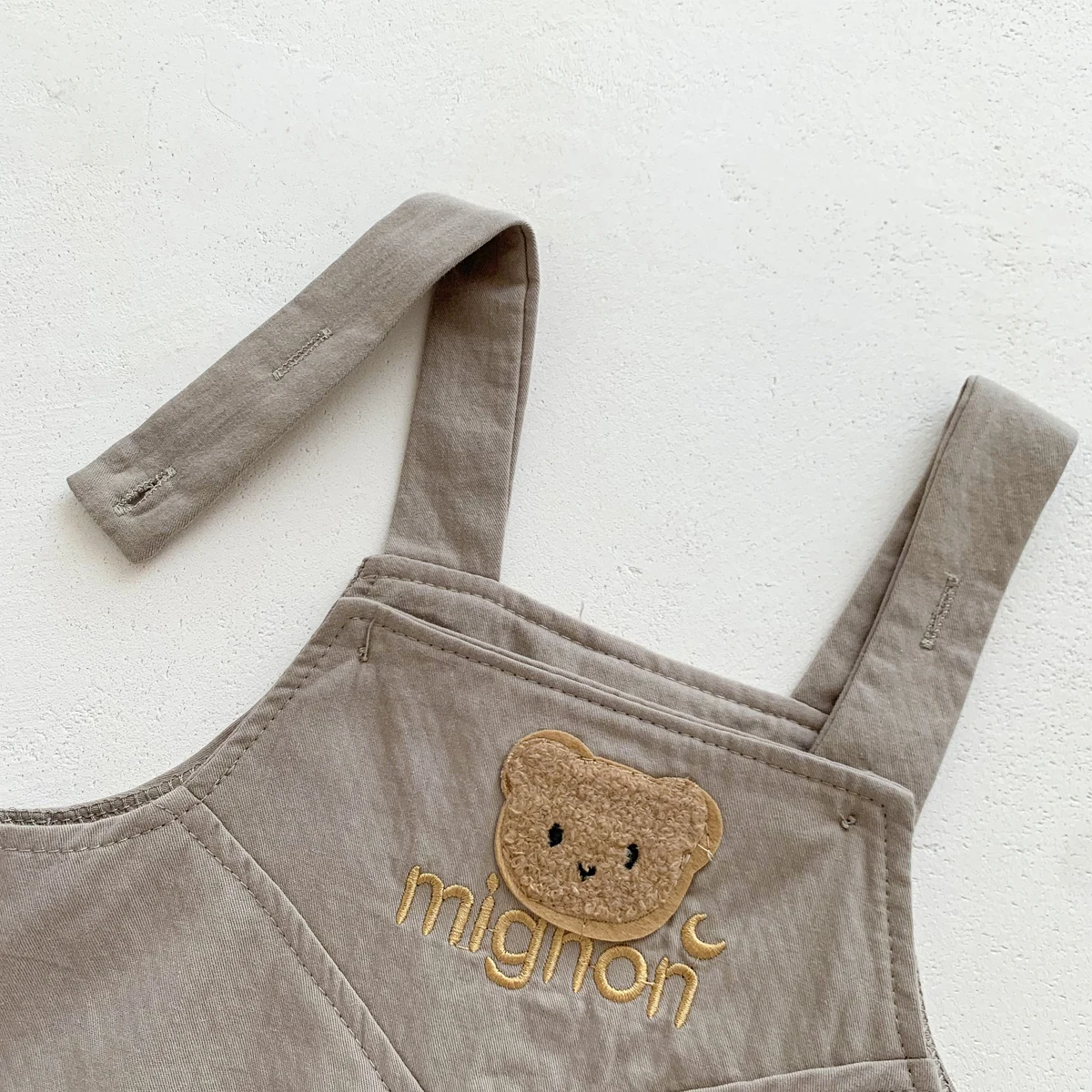 Summer Baby Clothes Set Cute Bear Print Baby Overalls 0-24 Months