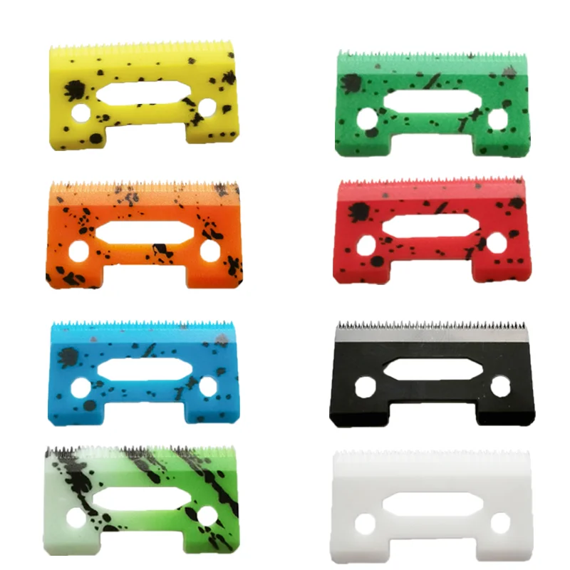 2026 Bulk Pack ceramic Razor Blades 1/3/5PCS 2-Hole Shaving Scrapers Portable Bald Head Shavers for Men