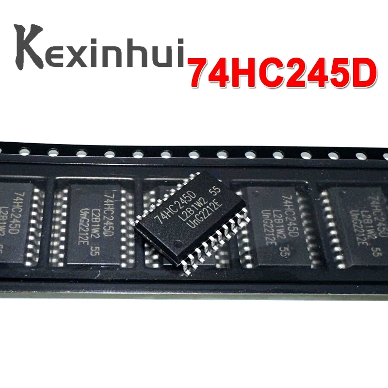 10pcs/lot Brand New & Original ICN74HC245 SM74HC245D 74HC245 74HC245D SOP20 Mingwei LED Display IC