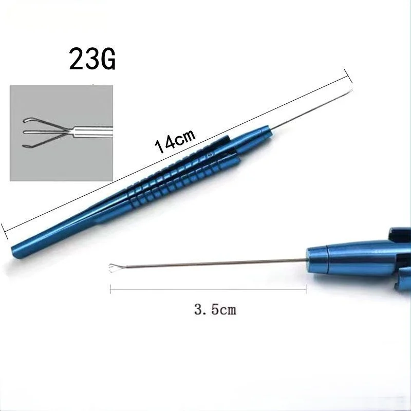 Ophthalmic Micro Instruments Three Prongs Grasping Forceps Three Claws WILSON VITREORETINAL Foreign Body Two Claws Forceps