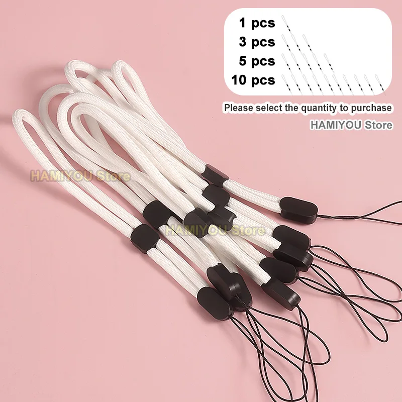 Adjustable Mobile Phone Strap Color Wrist Lanyard