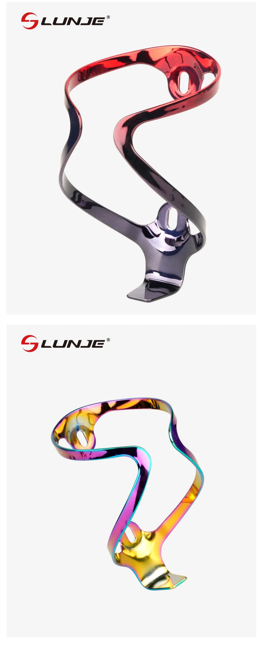 Ultralight Bicycle Water Bottle Cage Aluminum Alloy Water Bottle Holder Colorful Cycling Bottle Bracket Bicycle Accessories