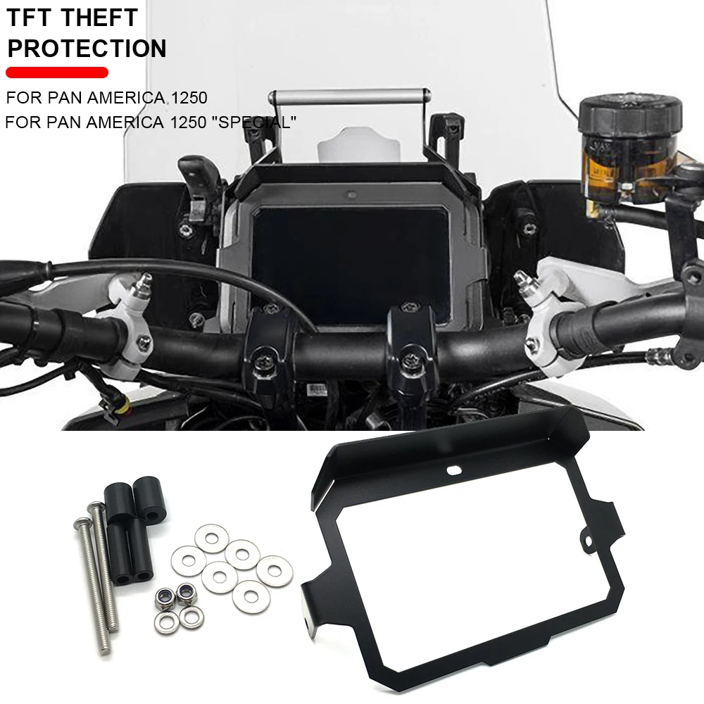 

For Pan America 1250 S 2024 2023 2022 2021 Motorcycle Meter Frame Cover TFT Theft Protection Screen Protector Instrument Guard