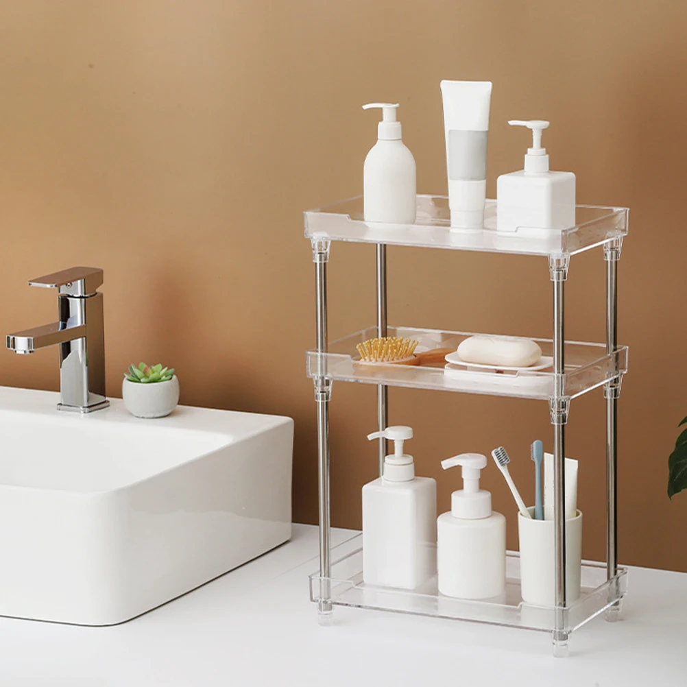

Multi Layer Rack Bathroom Tray Perfume ganizer Bathroom Tray Vanity Table Perfume Desktop ganizer Makeup Holder