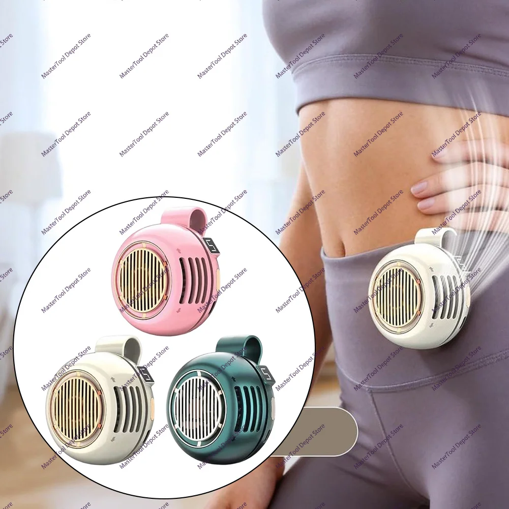 Portable Silent Bladeless Clip-On Fan Small For Whirlwind Clip Waist Neck Small Clip Fan Portable Silent Bladeless