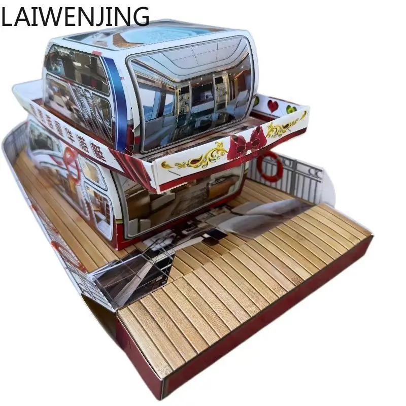 

SGF Underworld Private Yacht Steamer Finished Paper Tie Qingming Cold Clothes Festival Sacrifice