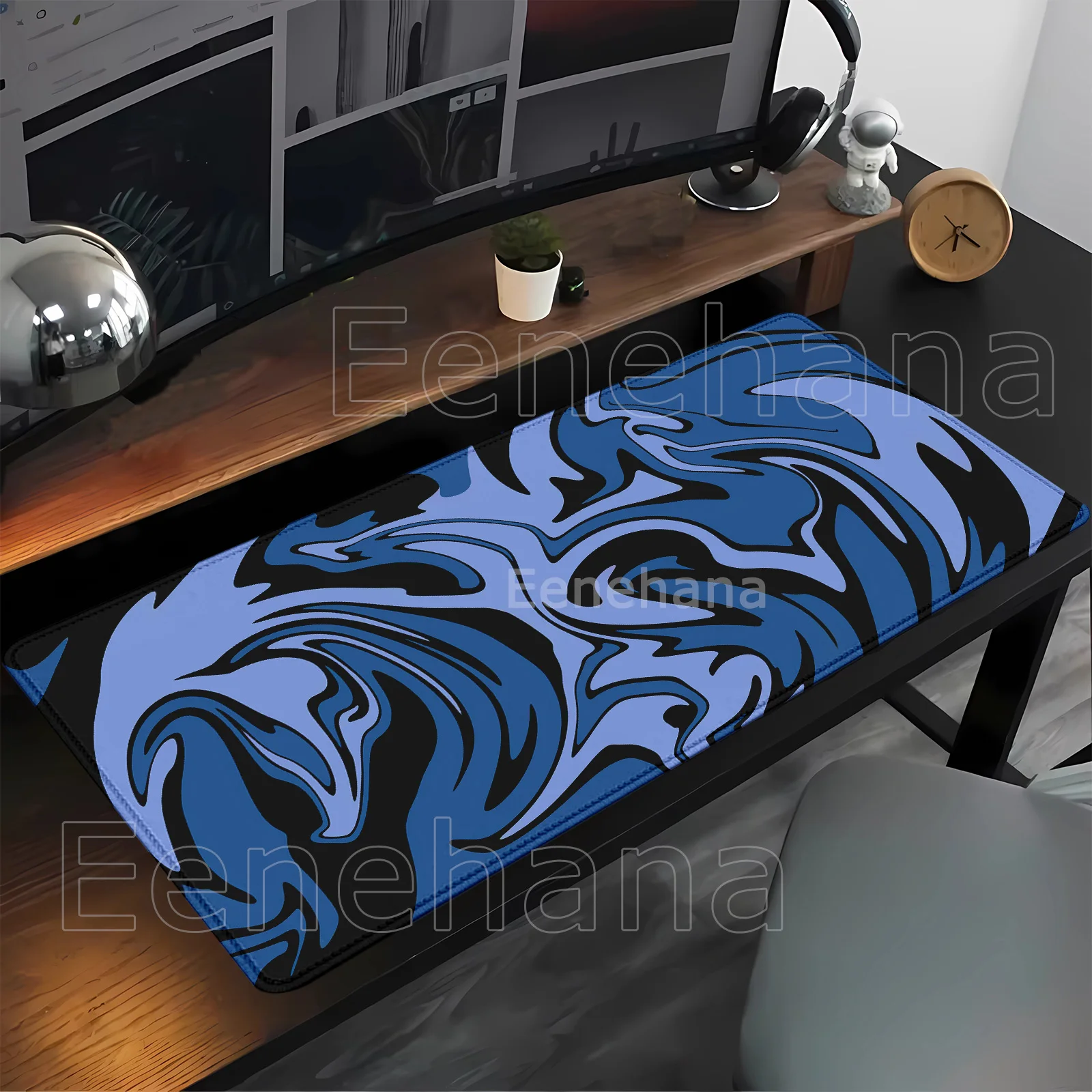 

Новая жидкость Strata Liquid ‌ Игровой коврик для мыши большого размера, спиральный коврик для мыши, компьютерный коврик с резиновой основой, HD-печать, XXL коврик для стола