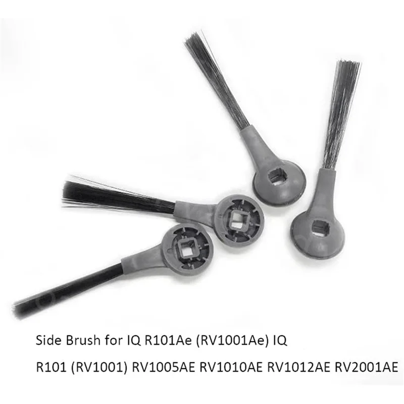 ABZA-2 Set Bagian Pengganti untuk Robot Vakum Kosong Sendiri Shark IQ, Sikat Samping, Sikat Filter Utama untuk Robot RV1000SEU