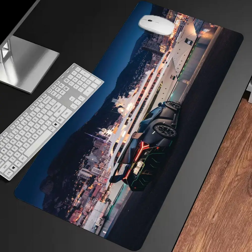 

Supercar & Yacht Mouse Pad Multi-Size non-slip Gaming mouse pad Gamer E-Sports Mouse Mat Game Mechanical Keyboard XXL Desk Mat