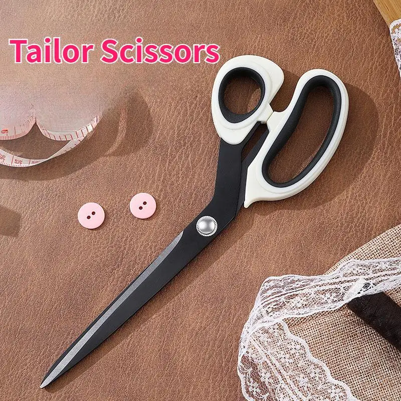 Stainless Steel Tailor Sewing Scissors Sharp Thread Cutter Shears Professional DIY Dressmaking Handcraft Sewing Household Tools