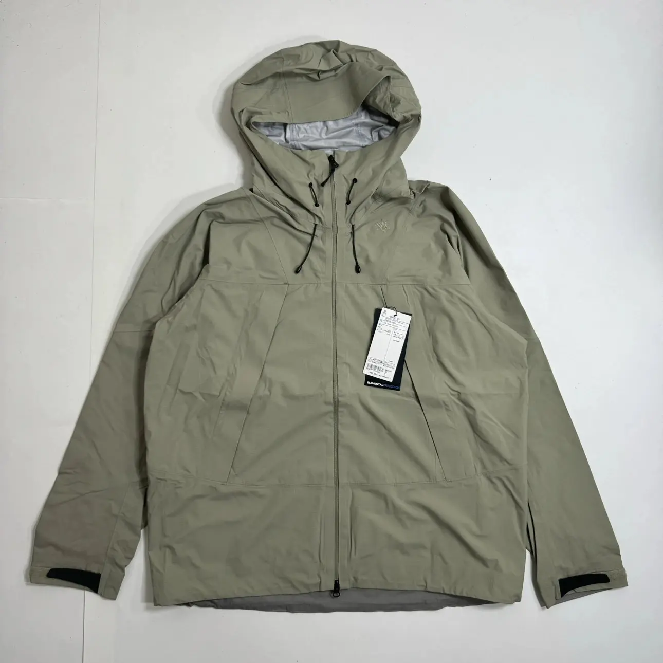 Goldwin Outdoor PERTEX SHIELDAIR Full Pressure Rubber Waterproof Hard Shell Jacket