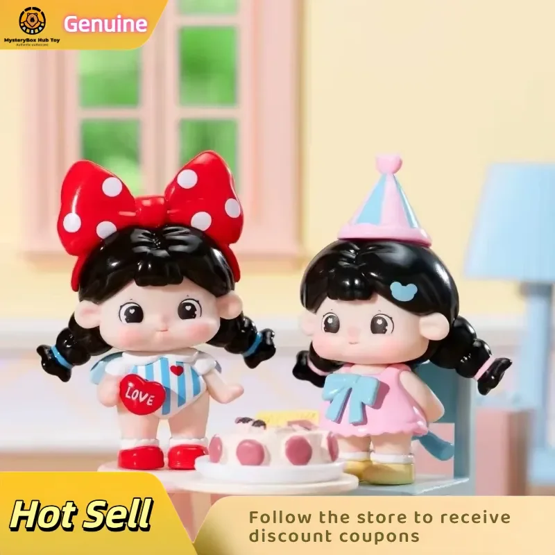 

Новая оригинальная глухая коробка серии Ten Candies Kawaii, модная игровая фигурка Tangtang, загадочная коробка, модель стола, украшение, подарок-сюрприз