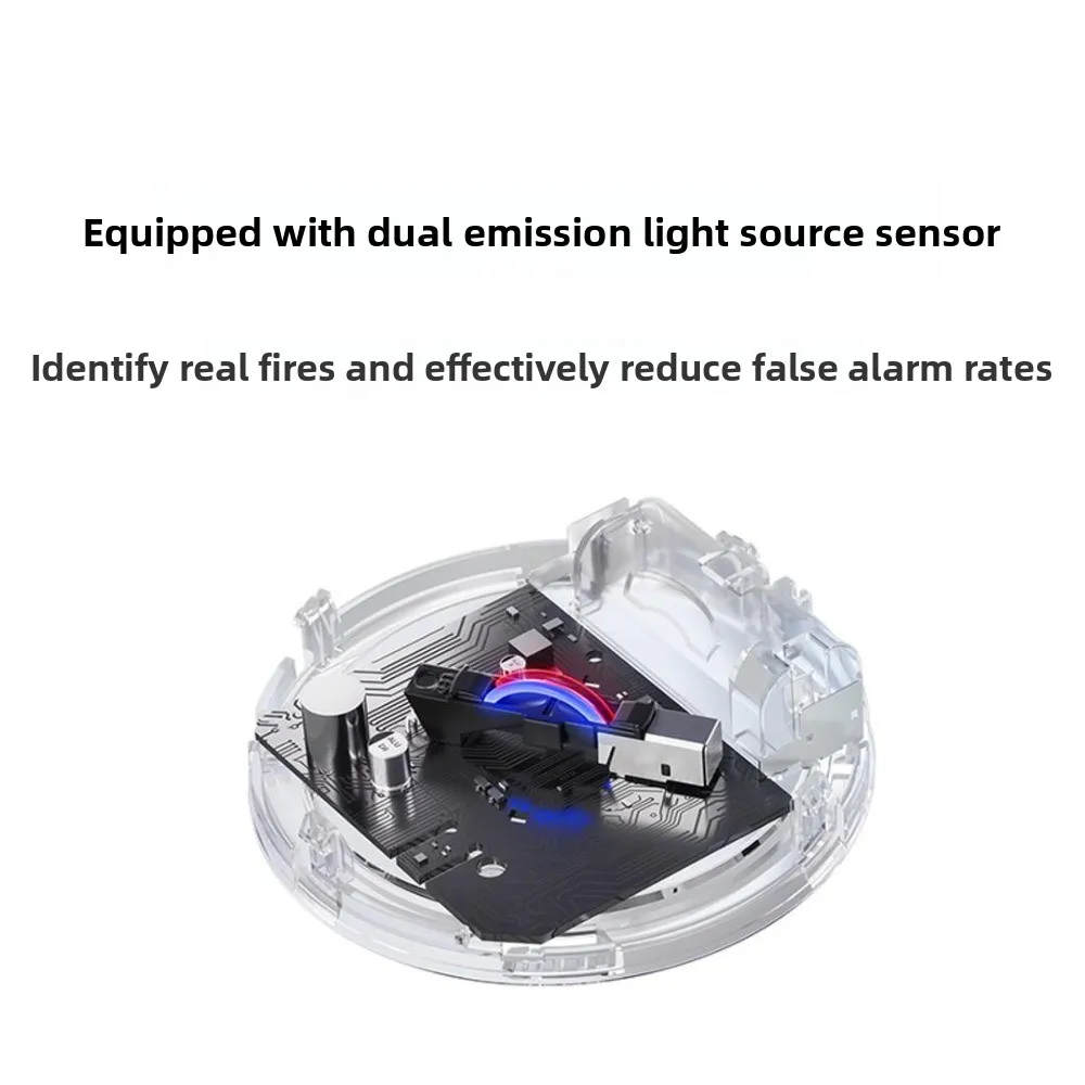 Xiaomi Smoke Detector 2 Honeywell Sensor Fire Alarm Audible&Visual Alarm Work With Bluetooth-compatible Gateway Smart Remote APP