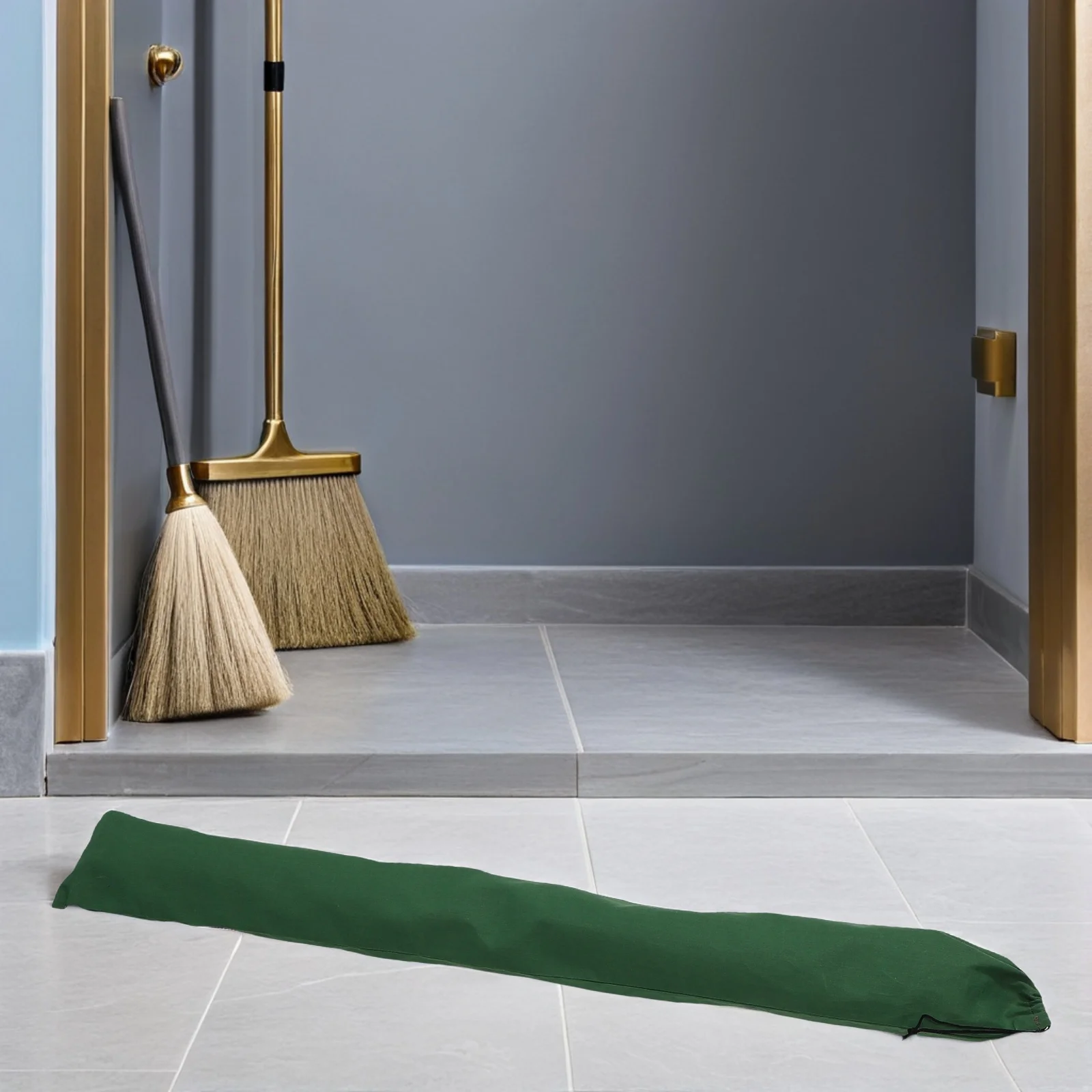 

2Pcs Flood Control Sandbags Thickened Canvas Heavy Duty Reusable Waterproof for Door Garage Basement Wind Protection Rain