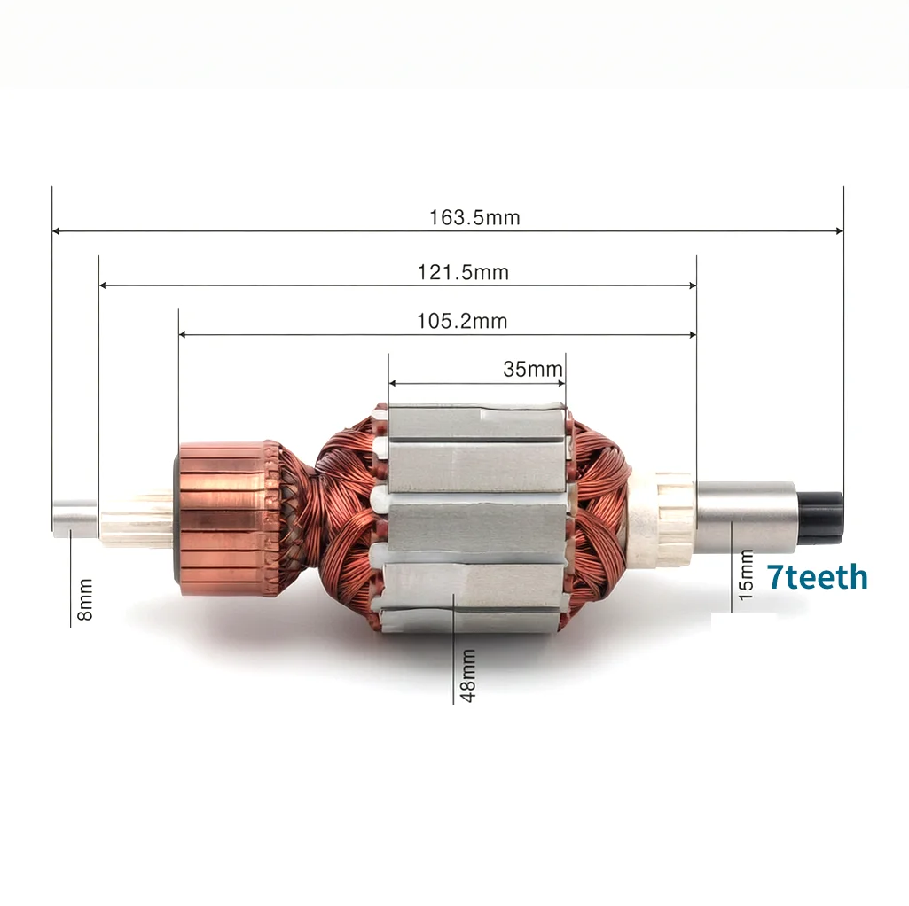 Armature Rotor Anchor Motor for Hilti TE76 TE-76 TE 76 Rotary Hammer Field Power Tool Replacement Parts