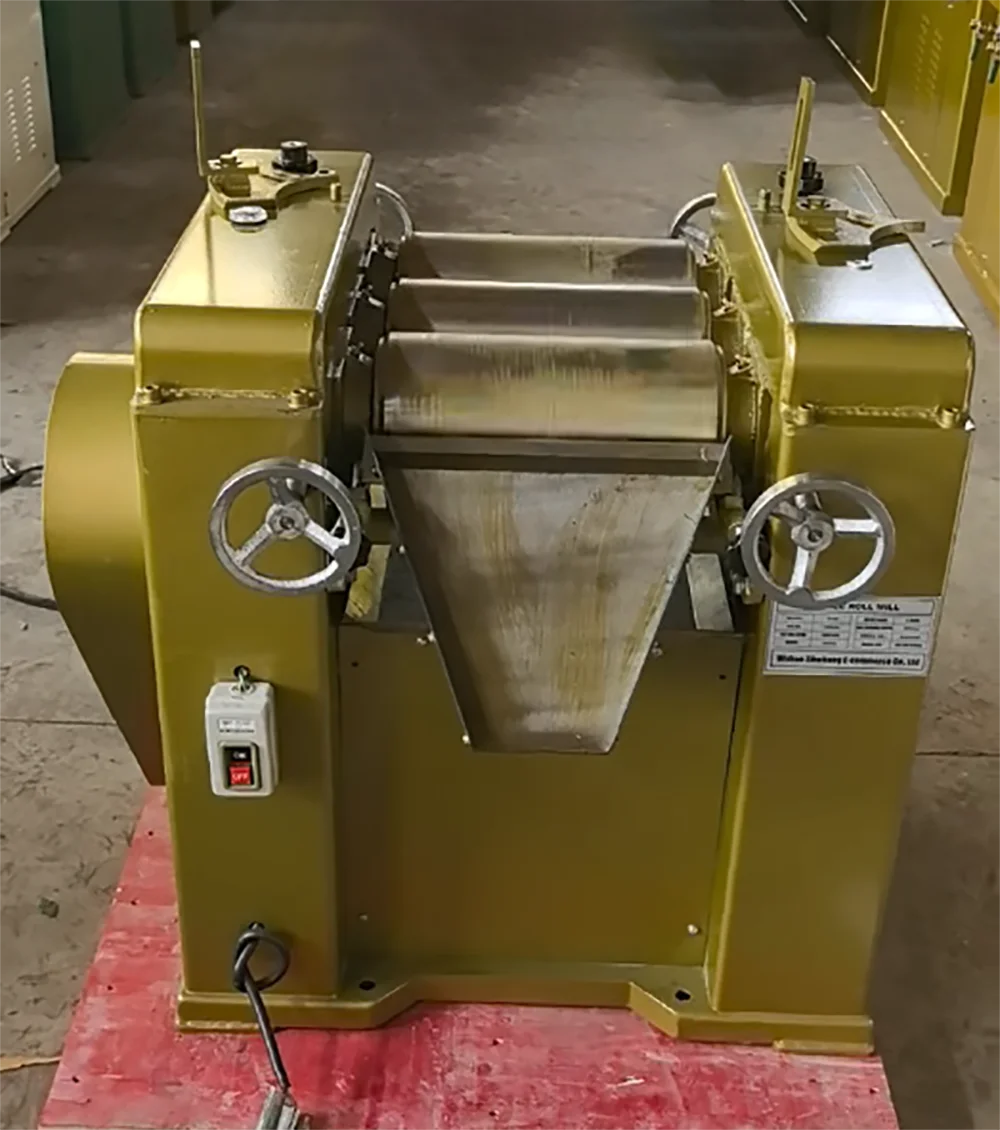 300mm Roller S150 Three Roll Grinding Mill for Lab Use, Laboratory three roll grinding machine, paint, ink 380V