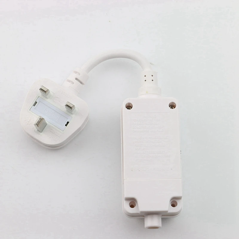 Imagem -05 - Proteção contra Vazamento Adaptador de Soquete Rcd Disjuntor Doméstico Plugue Plug-up 3x 13a Ac240v