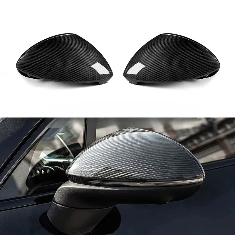 

Left Hand Drive 9YA OEM Style Prepreg Carbon Fiber Mirror Cover for Cayenne 2017+