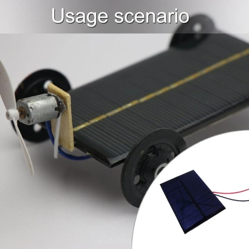 Mini Solar Panel 6V Polysilicon Solar Lawn Light Panel Easy to Use for DIY Solar Landscape Lamp & Easy Carry  Charging best sale