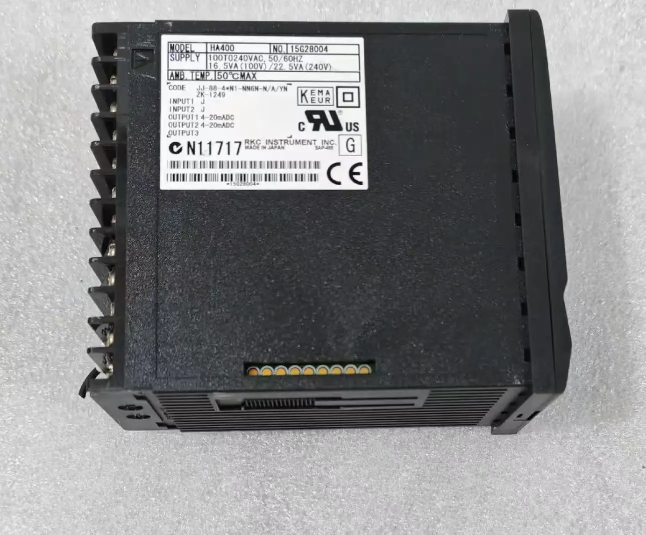 RKC Japão original HA400 medidor de controle de temperatura de alta velocidade 4-20MA corrente