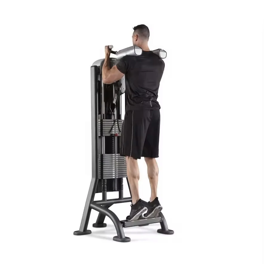 

High Quality Commercial Standing Calf Machine Adjustable Gym Equipment for Bodybuilding Strength Training Steel Direct Factory