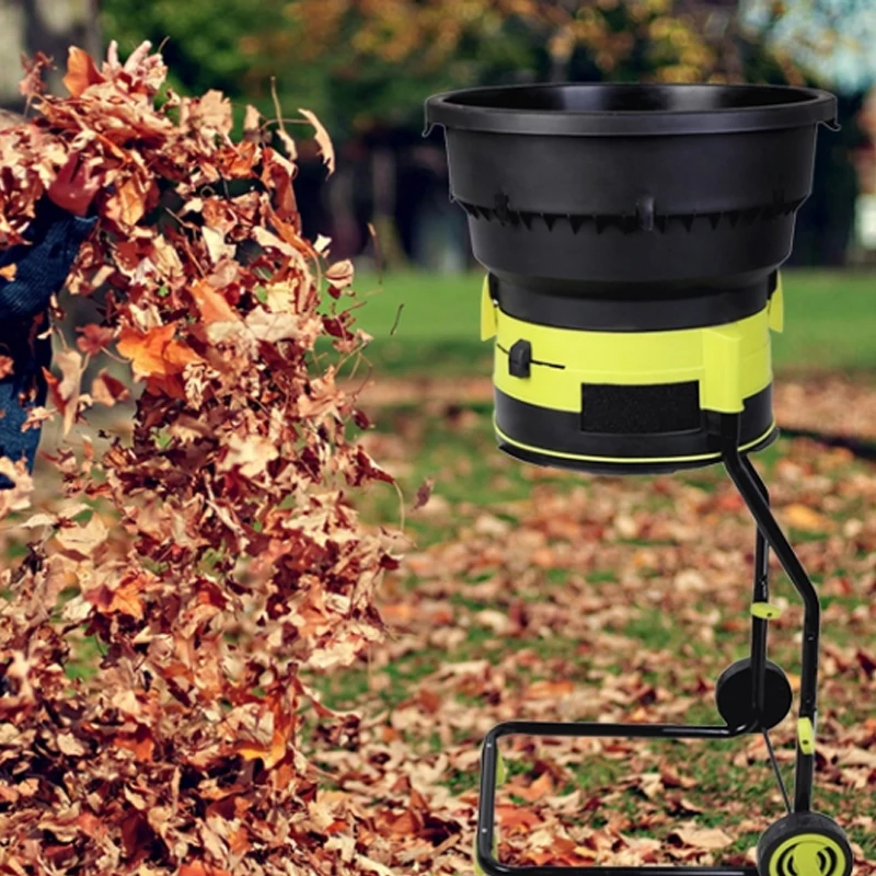 

Electric Leaf Crusher Small Leaf Crusher 2500W 220V Powerful Leaf Crusher Adjustable Thickness Quickly Shatter Leaves