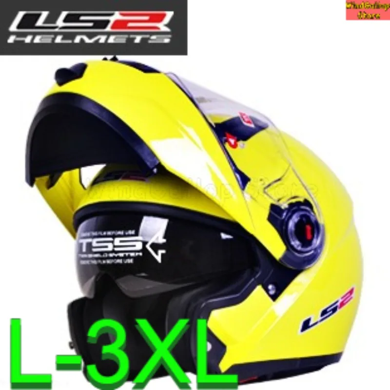 

LS2 double lens peeling helmet motorcycle helmet men women winter anti-fog full helmet semi-locomotive universal in all seasons