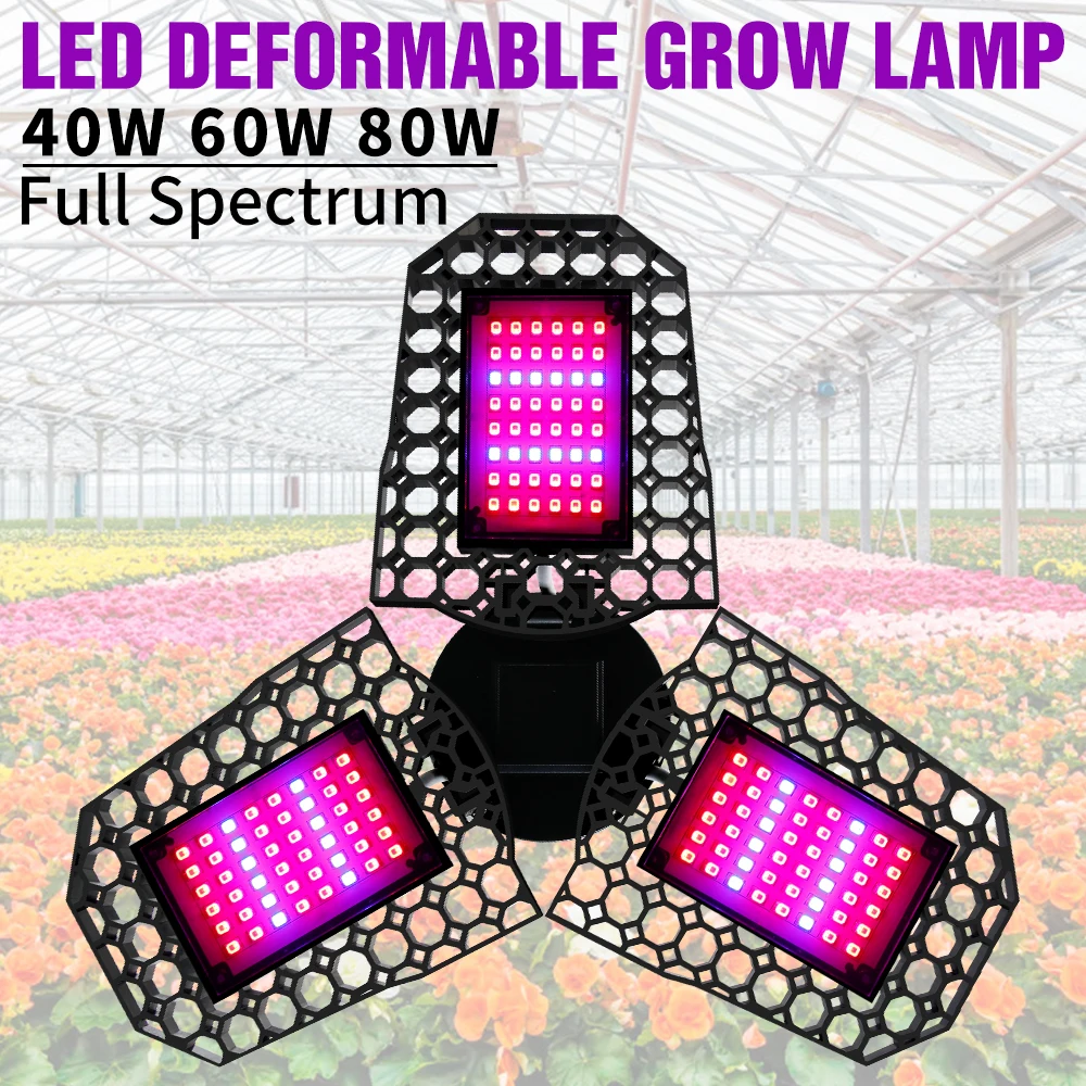 

E27 Led Phyto Lamp Plant Light Grow Led Bulb Full Spectrum Greenhouse Hydroponics Indoor Cultivation Flower Seedling Grow Tent