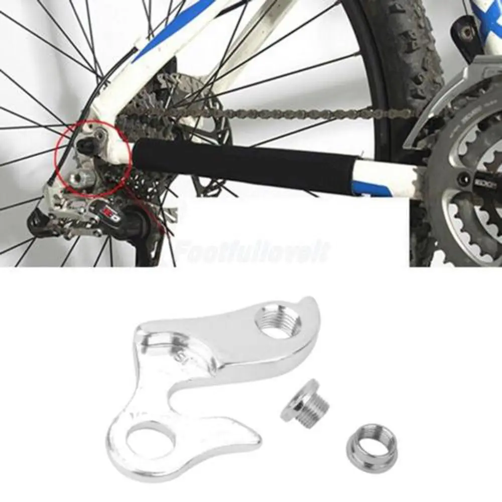 Rear Hook Derailleur Hanger Outdoor Sports Universal MTB Alloy Adapter Bike Rear Frame Bicycle Lug Transmission Tail Hook