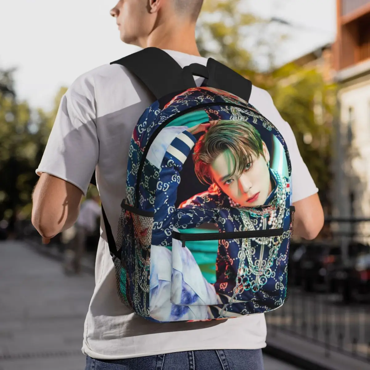 Mochila Jaehyun NCT, mochila de gran capacidad para niños, mochila escolar, bolsos de hombro para hombres y mujeres