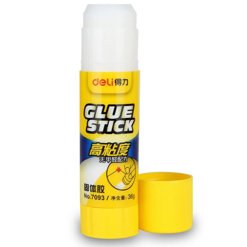 1PCS Deli 7091 7092 7093 PVP solid glue stick 36g 20g 8g office student glue stick  Formaldehyde free glue gun glue sticks