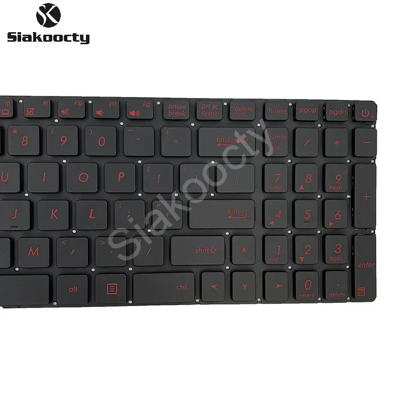 Siakoocty New for Asus ROG GL552 GL552JX GL552VW GL552VX Keyboard US Backlit