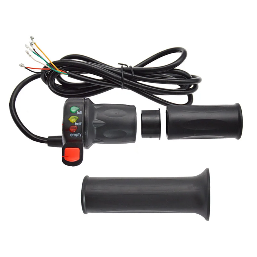 User Friendly Electric Bike Thumb Throttle with Power Monitoring Light Perfectly Suited for Drive Motor Systems