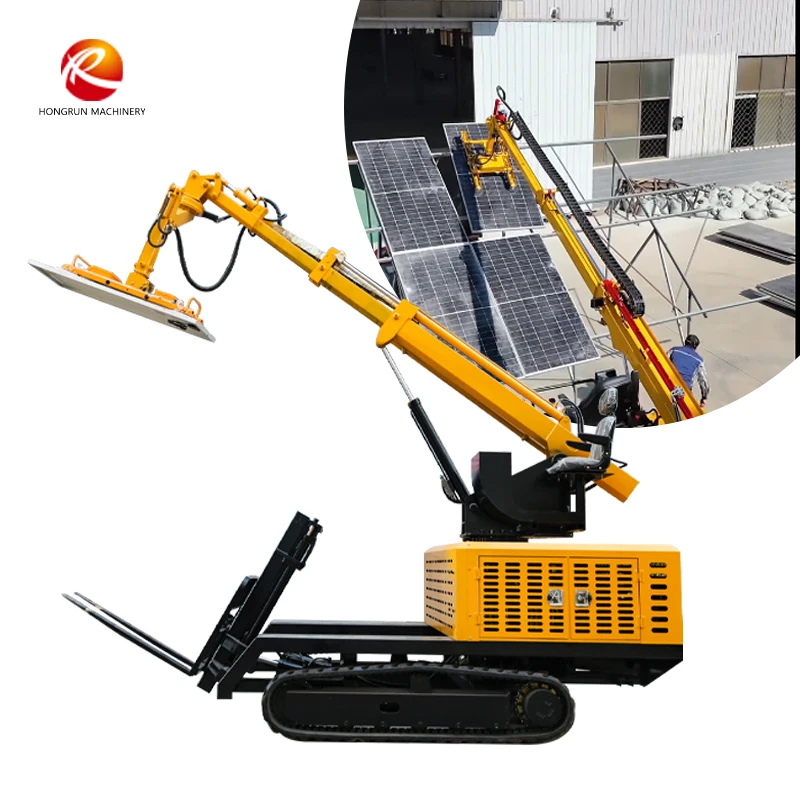 Ultra Fast Automatic PV Panel Installer for Solar Power Station Construction High Efficient Solar Panel Installer Machine