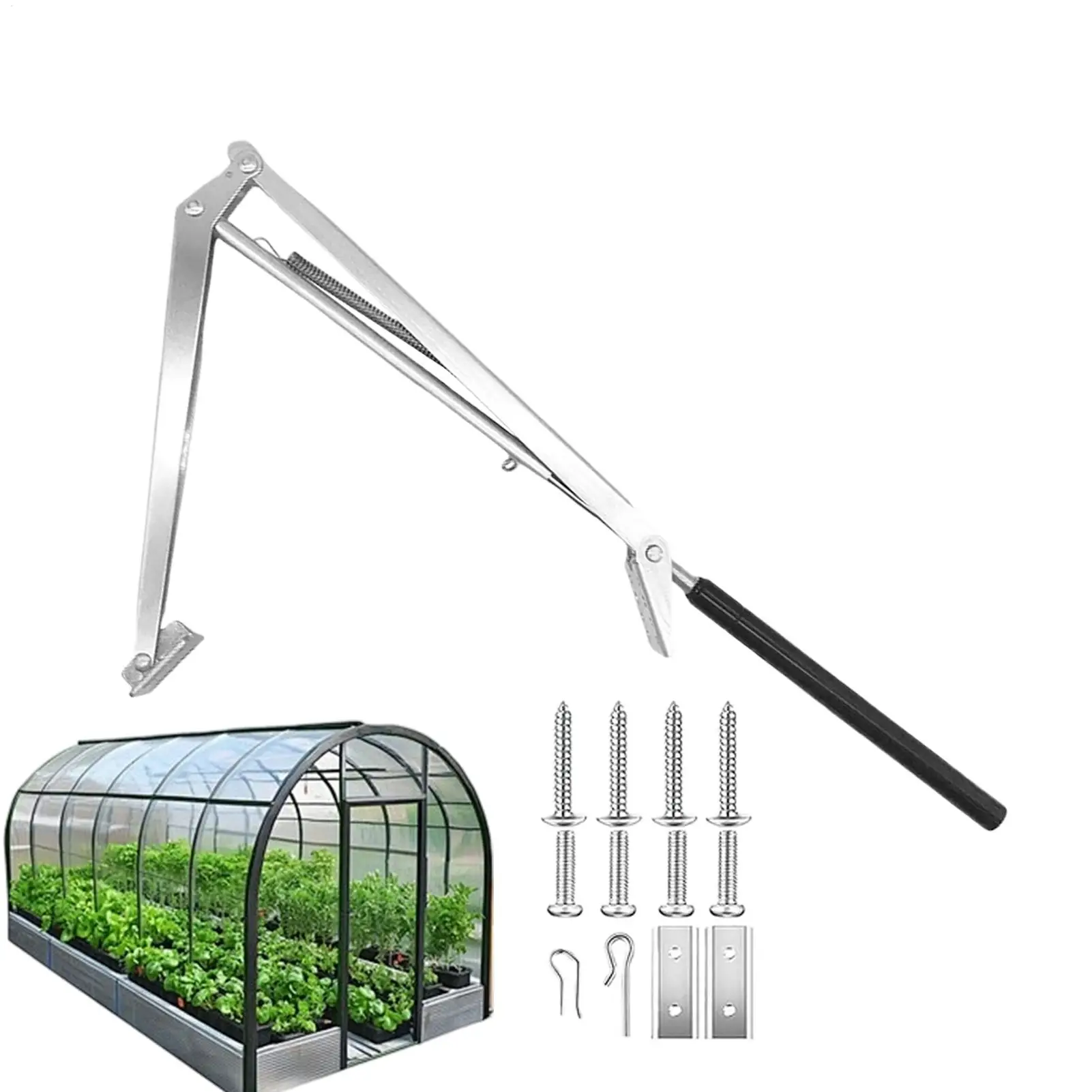 Auto Greenhouse Window Vent Opener Heavy Duty Plants Protection Tool Temperature Control Greenhouse Opener Tool for Gardeners