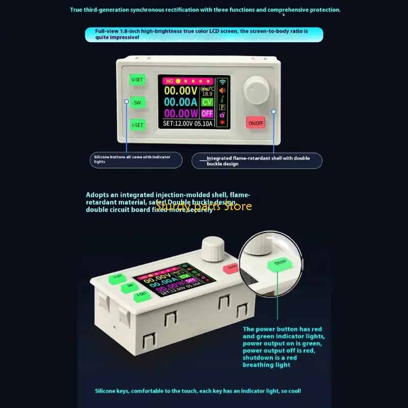 97QC Multifunction Adjustable Power Supply 20A 1200W Digital Display Control Tool